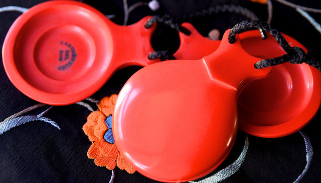 Castanets are called castañuelas in Spanish