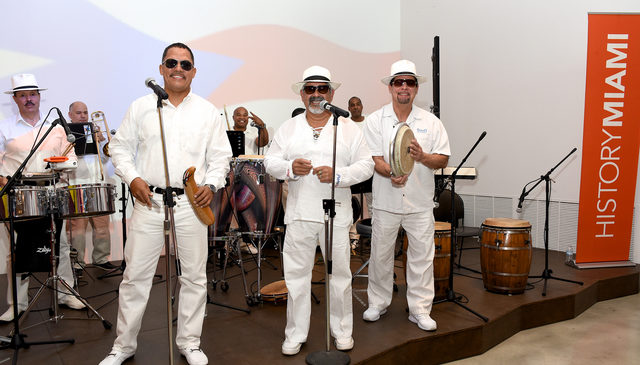 Plena Es performance at HistoryMiami
