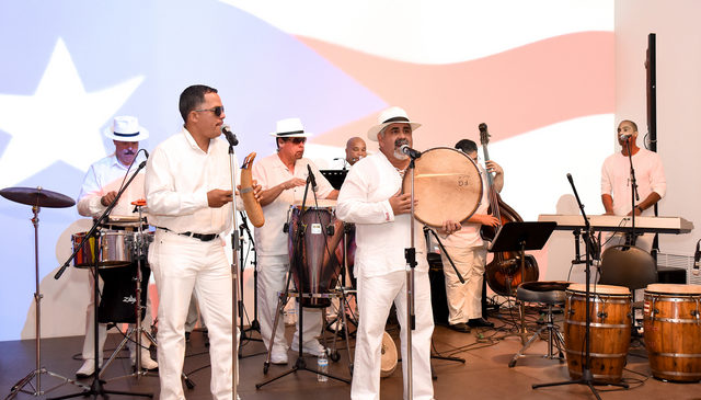 Plena Es performance at HistoryMiami